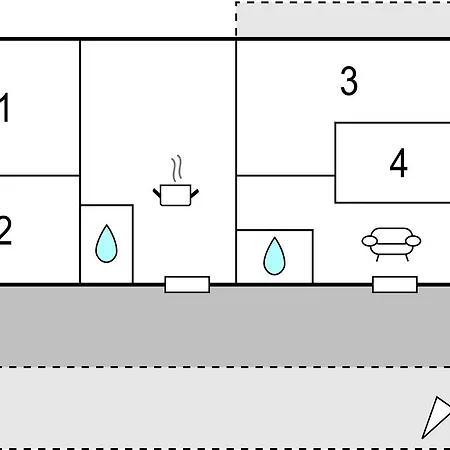 Four-bedroom In Apartment